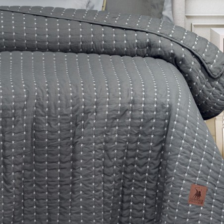 Κουβερλί King Size Greenwich Polo Club 3465 Γκρι Σκούρο 230x250