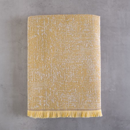 Μαξιλαροθήκη Διακόσμησης Rythmos Canda Μουσταρδι 40x40