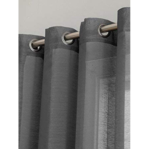 Κουρτίνα Με Τρουκς Palamaiki 140x260 BELE GREY Κουρτίνα Με Τρουκς Palamaiki 140x260 BELE GREY