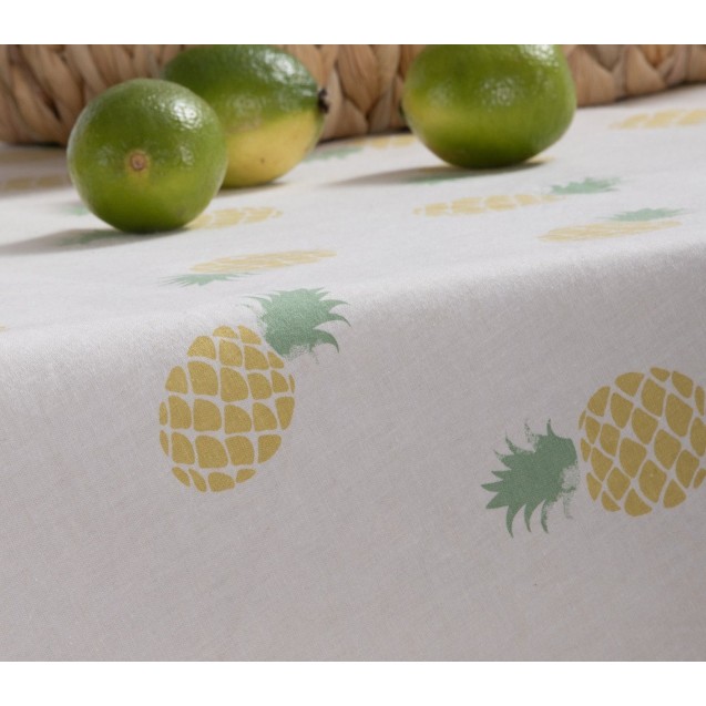 Αλέκιαστο Τραπεζομάντηλο Nef-Nef Delicious 140x240 Ecru/Lime Αλέκιαστο Τραπεζομάντηλο Nef-Nef Delicious 140x240 Ecru/Lime