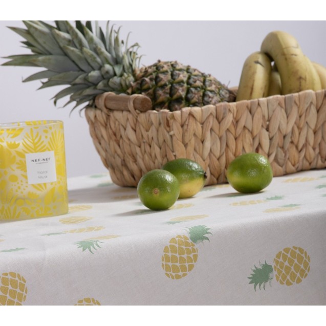 Αλέκιαστο Τραπεζομάντηλο Nef-Nef Delicious 140x240 Ecru/Lime Αλέκιαστο Τραπεζομάντηλο Nef-Nef Delicious 140x240 Ecru/Lime