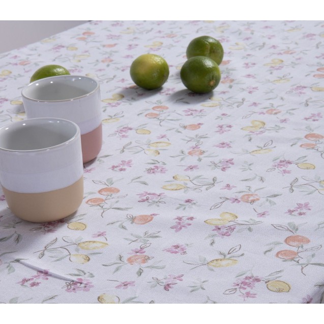 Τραπεζομάντηλο Nef-Nef Citrus Flower 140x140 Τραπεζομάντηλο Nef-Nef Citrus Flower 140x140
