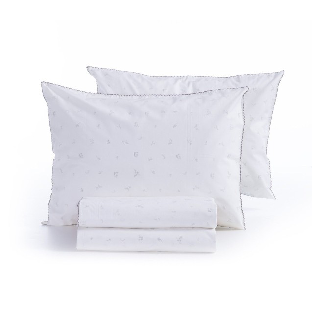Σετ Σεντόνια Διπλά Nef-Nef Perfection 200x270 White Σετ Σεντόνια Διπλά Nef-Nef Perfection 200x270 White