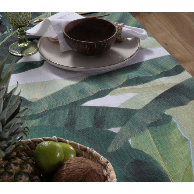 Τραπεζομάντηλο Nef-Nef Tropicana 140x240 Green Τραπεζομάντηλο Nef-Nef Tropicana 140x240 Green