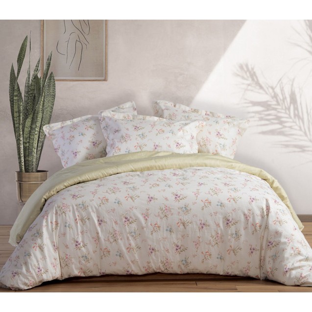 Σετ Παπλωματοθήκη Υπέρδιπλη Nef-Nef Vana 240x230 Ecru/Grey Σετ Παπλωματοθήκη Υπέρδιπλη Nef-Nef Vana 240x230 Ecru/Grey