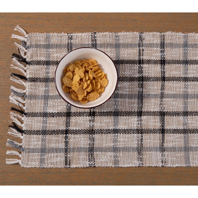 Runner Nef-Nef Karion 45x140 Beige/Grey Runner Nef-Nef Karion 45x140 Beige/Grey