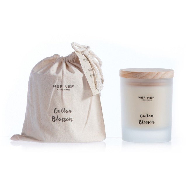 Αρωματικό Κερί Nef-Nef Cotton Blossom 250gr White Αρωματικό Κερί Nef-Nef Cotton Blossom 250gr White