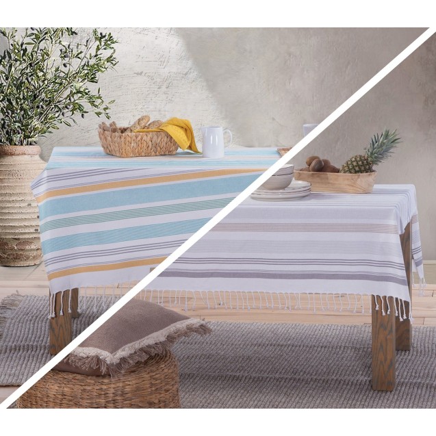 Τραπεζομάντηλο Nef-Nef Canfield 140x240 Grey Τραπεζομάντηλο Nef-Nef Canfield 140x240 Grey