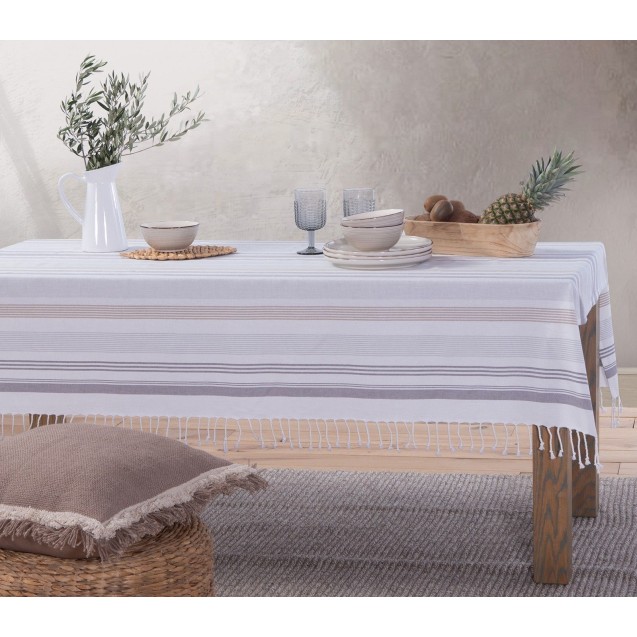 Τραπεζομάντηλο Nef-Nef Canfield 140x240 Grey Τραπεζομάντηλο Nef-Nef Canfield 140x240 Grey