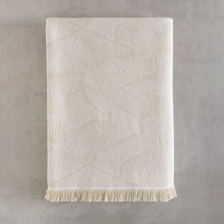 Μαξιλαροθήκη Διακόσμησης Rythmos Casa Εκρου 40x40