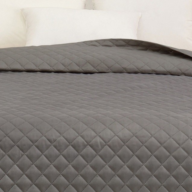 Κουβερλί Υπέρδιπλο Melinen Tosca Dark Grey 220x240 Κουβερλί Υπέρδιπλο Melinen Tosca Dark Grey 220x240
