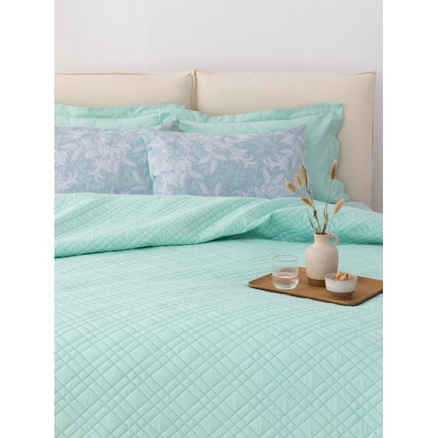 Κουβερλί Υπέρδιπλο Palamaiki 220x240 Pitha Mint Κουβερλί Υπέρδιπλο Palamaiki 220x240 Pitha Mint