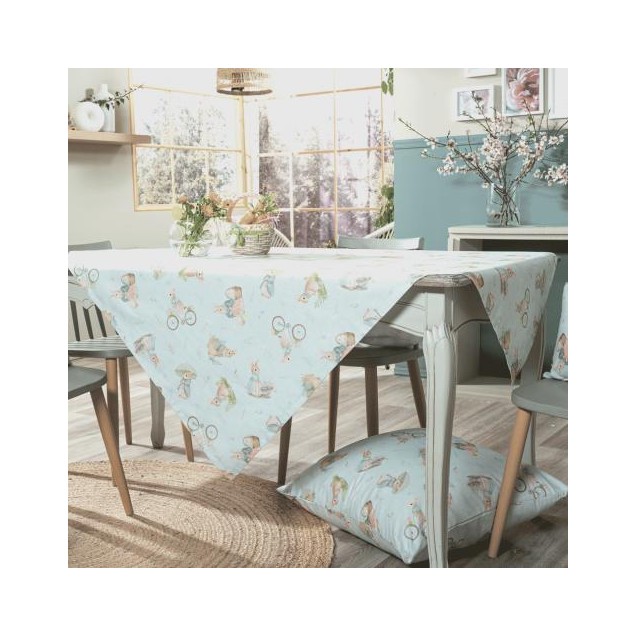 Τραπεζομάντηλο Teoran Pastel - 135x135cm Τραπεζομάντηλο Teoran Pastel - 135x135cm