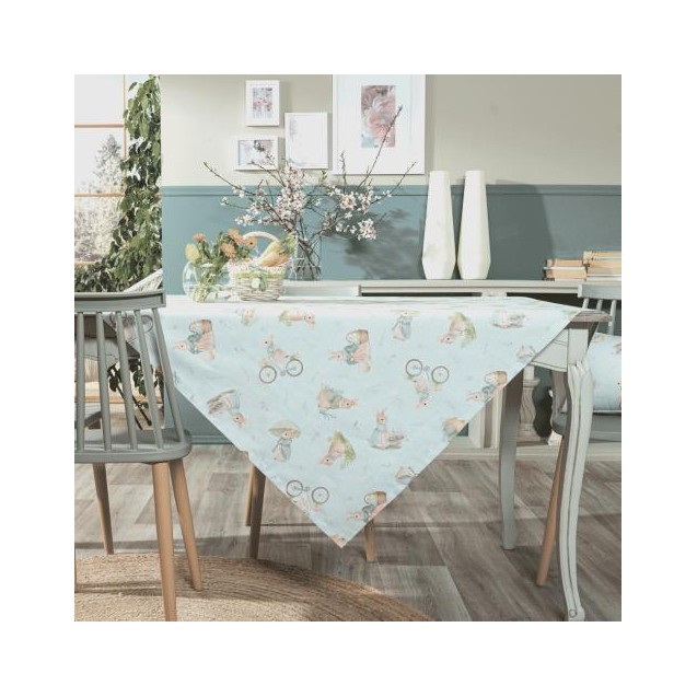 Τραπεζομάντηλο Teoran Pastel - 135x135cm Τραπεζομάντηλο Teoran Pastel - 135x135cm