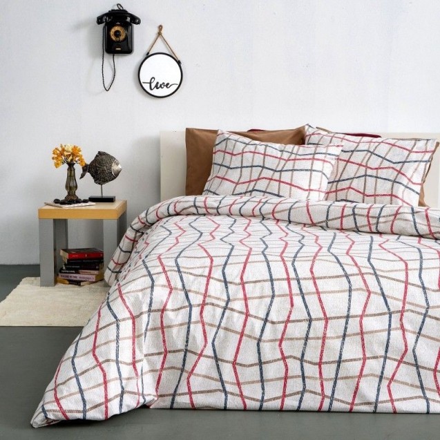 Σετ Μαξιλαροθήκες 2 Τεμαχίων Sb Home 50Χ70 - Linear Taupe Σετ Μαξιλαροθήκες 2 Τεμαχίων Sb Home 50Χ70 - Linear Taupe