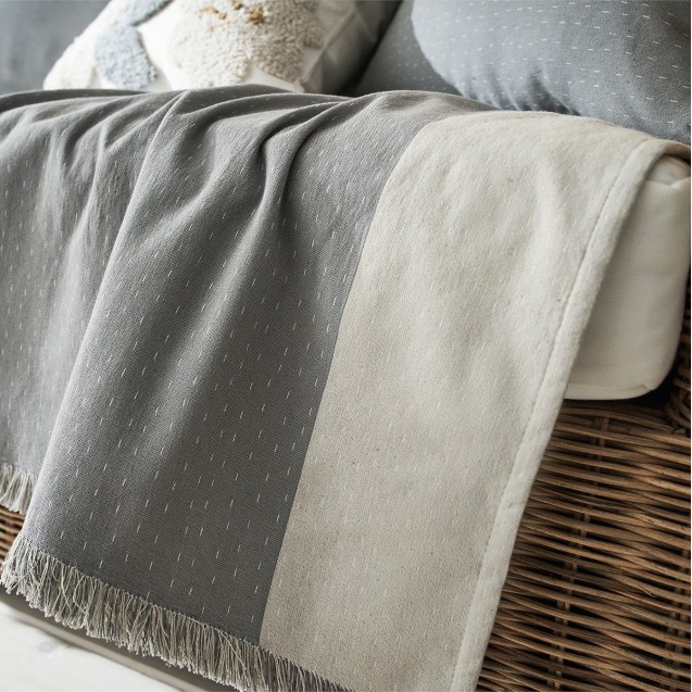 Ριχτάρι Τετραθέσιου Gofis Home Rukia Sky Grey /Water Grey 269 170x350 Ριχτάρι Τετραθέσιου Gofis Home Rukia Sky Grey /Water Grey 269 170x350