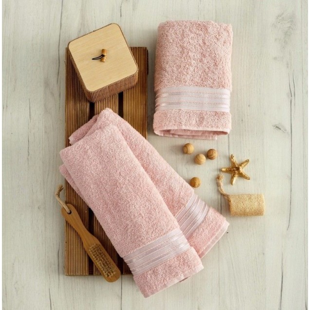 Πετσέτα Χεριών Sb Home Amira Salmon 30x50 Πετσέτα Χεριών Sb Home Amira Salmon 30x50