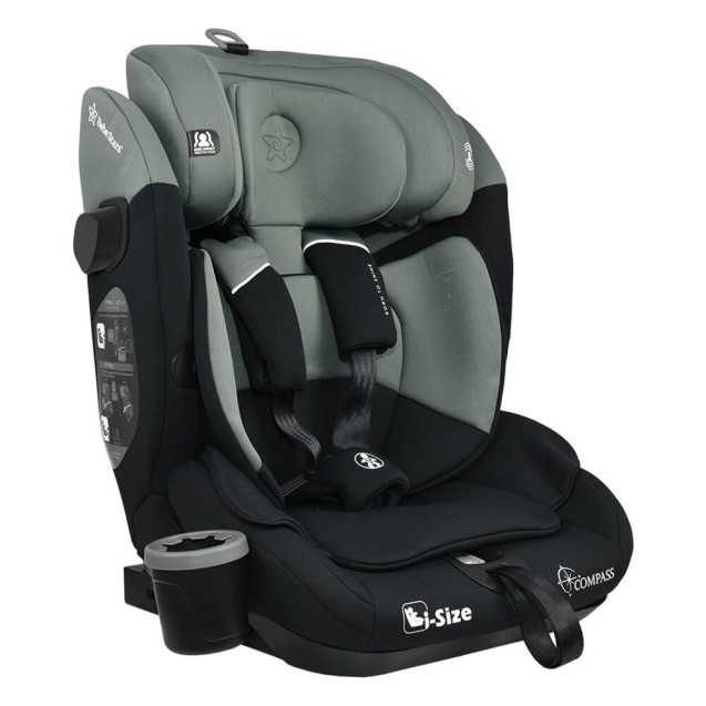 Κάθισμα Αυτοκινήτου Bebe Stars Compass Isofix I-Size 76-150Cm Olive Κάθισμα Αυτοκινήτου Bebe Stars Compass Isofix I-Size 76-150Cm Olive
