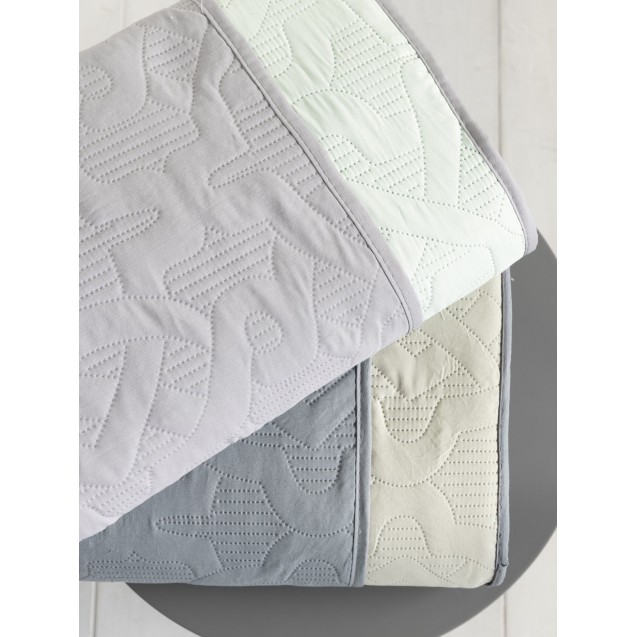 Κουβερλί Μονό Nima 160x240 - Avana Light Mint / Gray Lilac Κουβερλί Μονό Nima 160x240 - Avana Light Mint / Gray Lilac