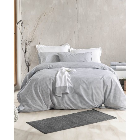 Σετ Σεντόνια King Size 4 Τεμαχίων Rythmos Sinclair Γκρι 260x280