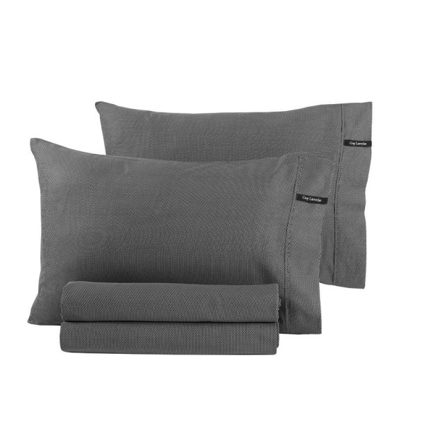 Σεντόνι Ημίδιπλο Guy Laroche Minimal Black & White 180x270 Σεντόνι Ημίδιπλο Guy Laroche Minimal Black & White 180x270