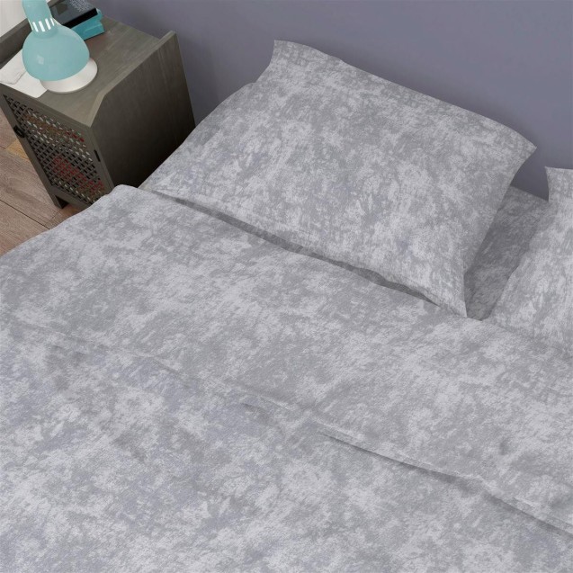 Σετ Σεντόνια Μονά 2 Τεμαχίων Dimcol Shadow 621 160x240 Light Grey Σετ Σεντόνια Μονά 2 Τεμαχίων Dimcol Shadow 621 160x240 Light Grey