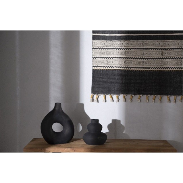 Διακοσμητικό Βάζο Paeon Black (20.5x19) Soulworks 0750004 Διακοσμητικό Βάζο Paeon Black (20.5x19) Soulworks 0750004