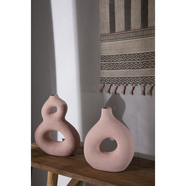 Διακοσμητικό Βάζο Bion Dusty Pink (32x11x41.5) Soulworks 0750013 Διακοσμητικό Βάζο Bion Dusty Pink (32x11x41.5) Soulworks 0750013