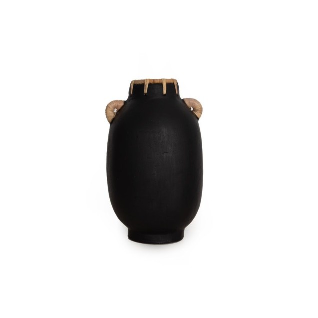Διακοσμητικό Βάζο Usiris Black (21x35) Soulworks 0750014 Διακοσμητικό Βάζο Usiris Black (21x35) Soulworks 0750014