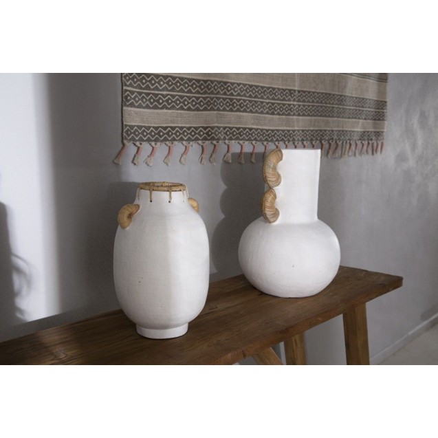 Διακοσμητικό Βάζο Usiris White (21x35) Soulworks 0750015 Διακοσμητικό Βάζο Usiris White (21x35) Soulworks 0750015