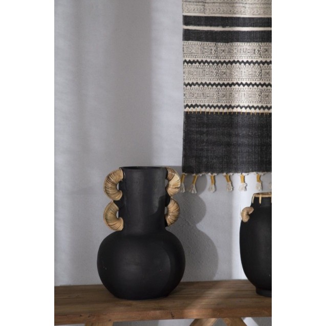 Διακοσμητικό Βάζο Kore Black (30x43) Soulworks 0750016 Διακοσμητικό Βάζο Kore Black (30x43) Soulworks 0750016