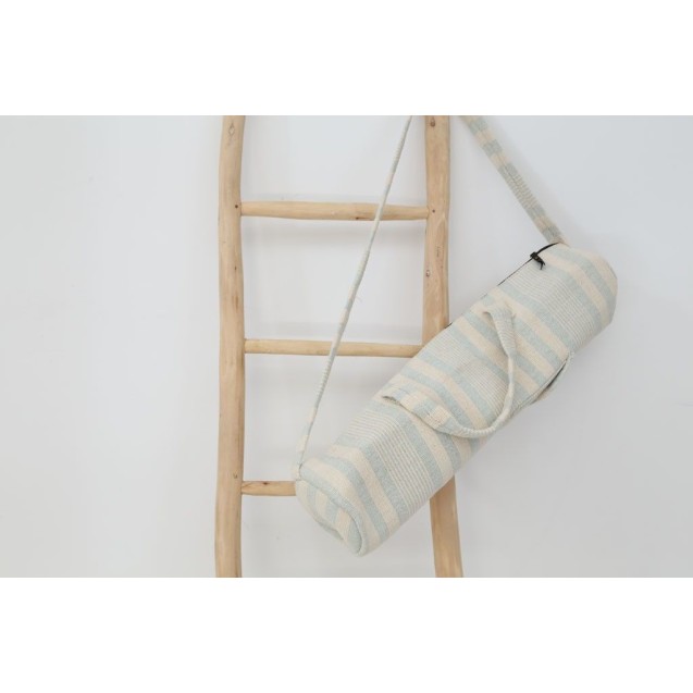 Τσάντα Γυμναστικής Yoga Mat Bag Grey and White (15x15x68) Soulworks 0610006 Τσάντα Γυμναστικής Yoga Mat Bag Grey and White (15x15x68) Soulworks 0610006