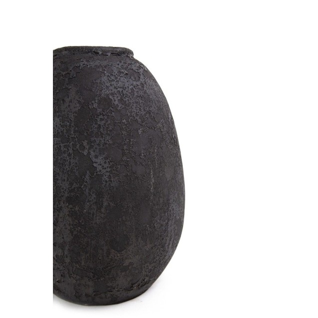 Κεραμικό Διακοσμητικό Βάζο Siso Nic Black Spot Gray Medium (24x24x36) Soulworks 0630059 Κεραμικό Διακοσμητικό Βάζο Siso Nic Black Spot Gray Medium (24x24x36) Soulworks 0630059