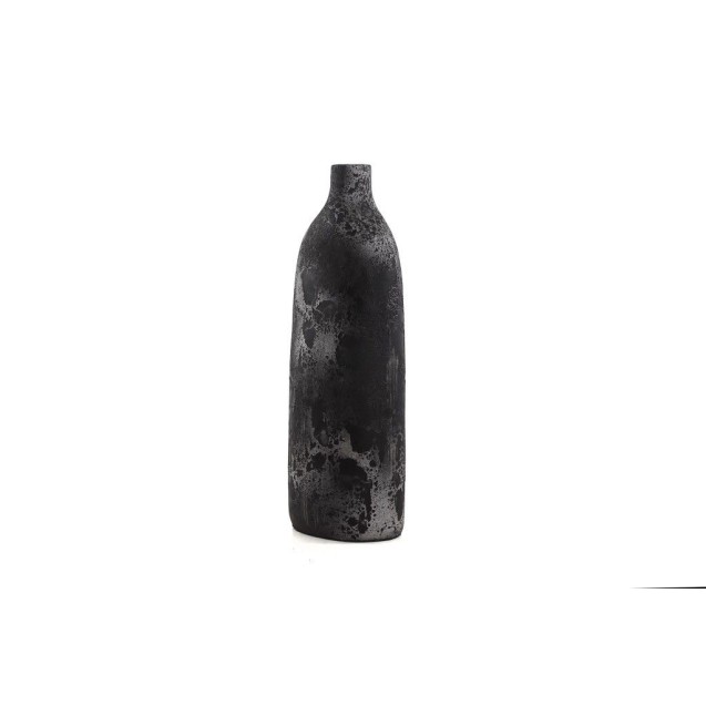 Κεραμικό Διακοσμητικό βάζο Siso Oki Black Spot Silver Large (26x18x70) Soulworks 0630018 Κεραμικό Διακοσμητικό βάζο Siso Oki Black Spot Silver Large (26x18x70) Soulworks 0630018