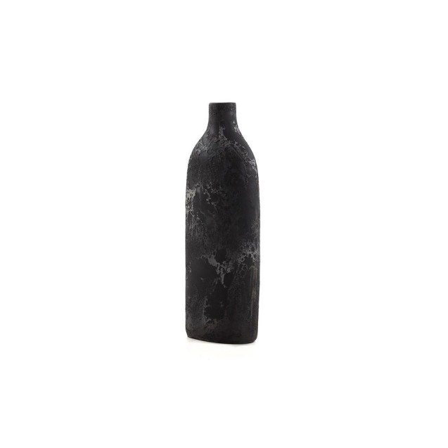 Κεραμικό Διακοσμητικό βάζο Siso Oki Black Spot Silver Medium (18x13x50) Soulworks 0630019 Κεραμικό Διακοσμητικό βάζο Siso Oki Black Spot Silver Medium (18x13x50) Soulworks 0630019