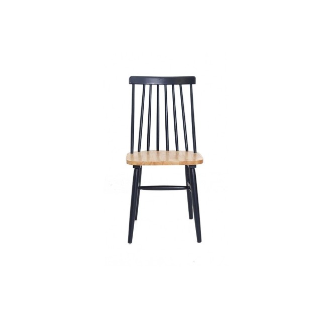 Καρέκλα Τραπεζαρίας Kristie Natural/Navy Blue (42x52x87) Soulworks 0600005 Καρέκλα Τραπεζαρίας Kristie Natural/Navy Blue (42x52x87) Soulworks 0600005