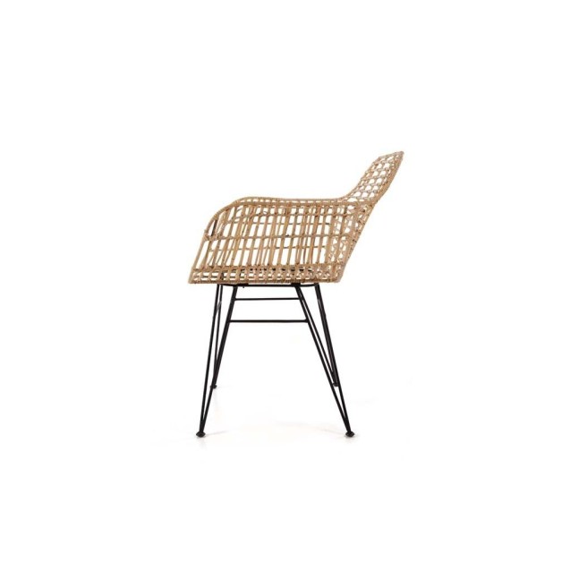 Καρέκλα Τραπεζαρίας με μπράτσα Marea Black legs (57x60x82) Soulworks 0300087 Καρέκλα Τραπεζαρίας με μπράτσα Marea Black legs (57x60x82) Soulworks 0300087