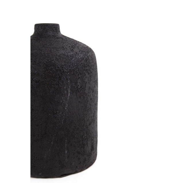 Κεραμικό Διακοσμητικό βάζο Siso Ban Black Spot Gray Medium (20x20x32) Soulworks 0630073 Κεραμικό Διακοσμητικό βάζο Siso Ban Black Spot Gray Medium (20x20x32) Soulworks 0630073