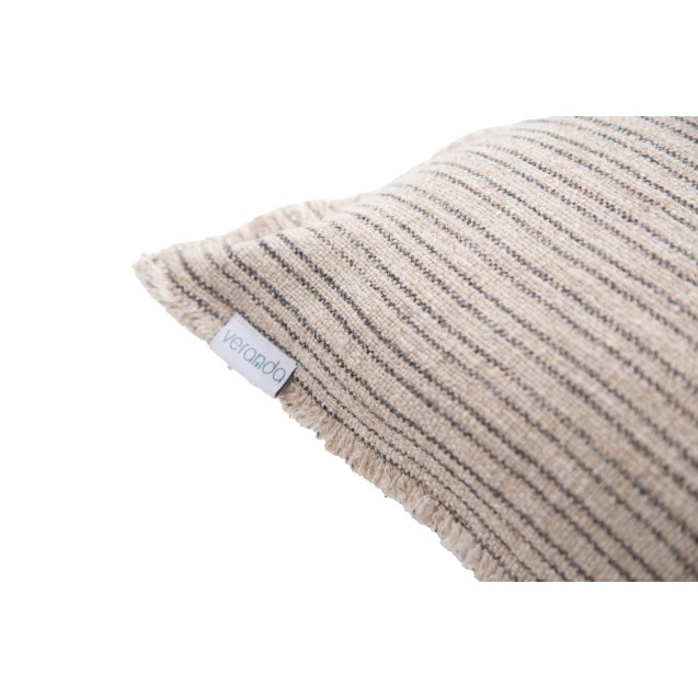 Διακοσμητική Μαξιλαροθήκη Verve Natural/Blackish (45x45) 0860005 Soulworks Διακοσμητική Μαξιλαροθήκη Verve Natural/Blackish (45x45) 0860005 Soulworks