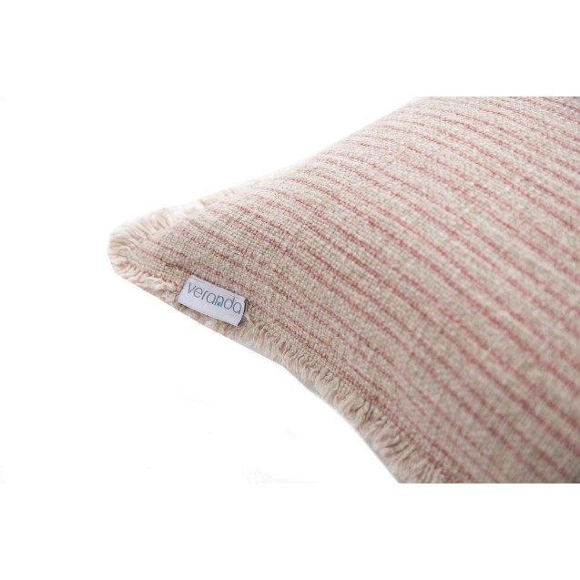 Διακοσμητική Μαξιλαροθήκη Verve Natural/Blush (45x45) 0860006 Soulworks Διακοσμητική Μαξιλαροθήκη Verve Natural/Blush (45x45) 0860006 Soulworks