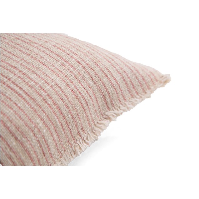 Διακοσμητική Μαξιλαροθήκη Verve Natural/Blush (45x45) 0860006 Soulworks Διακοσμητική Μαξιλαροθήκη Verve Natural/Blush (45x45) 0860006 Soulworks