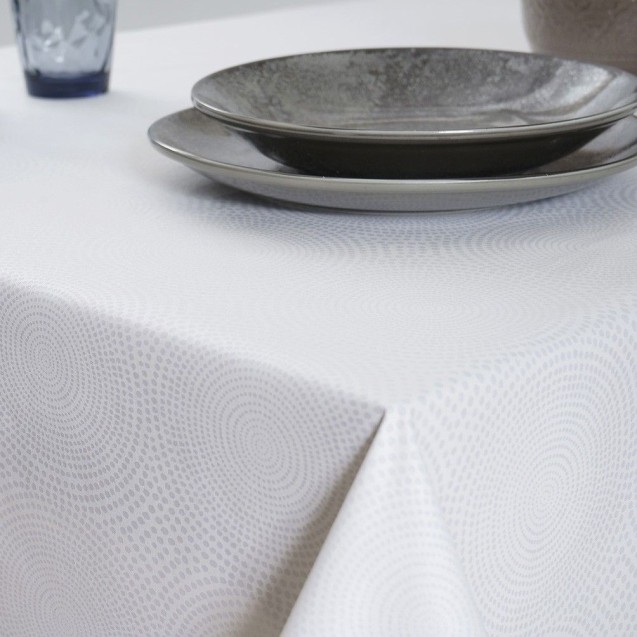 Τραπεζομάντηλο Dimeco 135x180 5808 White Τραπεζομάντηλο Dimeco 135x180 5808 White