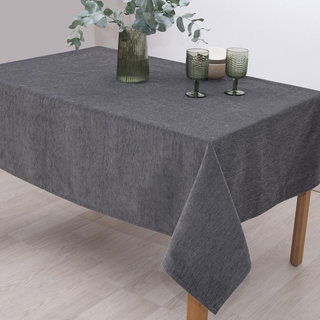 Τραπεζομάντηλο Dimeco 135x135 7700-14 Grey Τραπεζομάντηλο Dimeco 135x135 7700-14 Grey