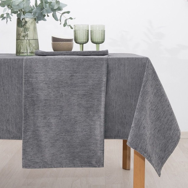 Τραπεζομάντηλο Dimeco 135x180 7700-14 Grey Τραπεζομάντηλο Dimeco 135x180 7700-14 Grey