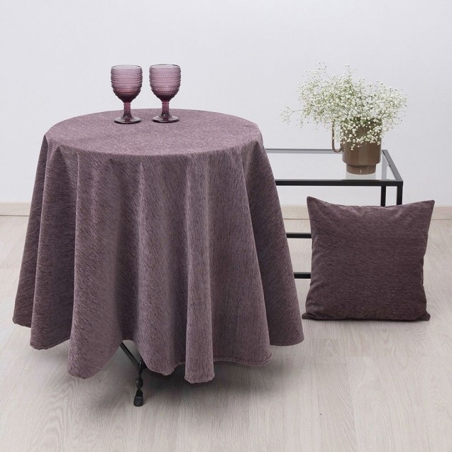 Τραπεζομάντηλο Dimeco 135x135 7700-10 Purple Τραπεζομάντηλο Dimeco 135x135 7700-10 Purple