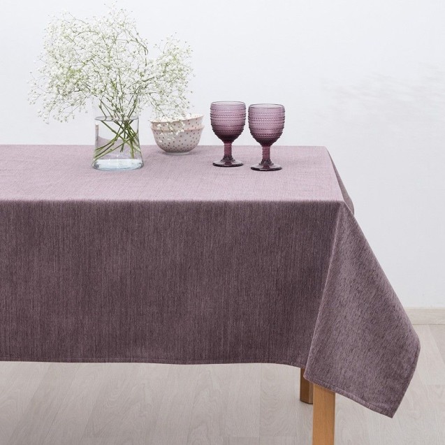 Τραπεζομάντηλο Dimeco 135x135 7700-10 Purple Τραπεζομάντηλο Dimeco 135x135 7700-10 Purple
