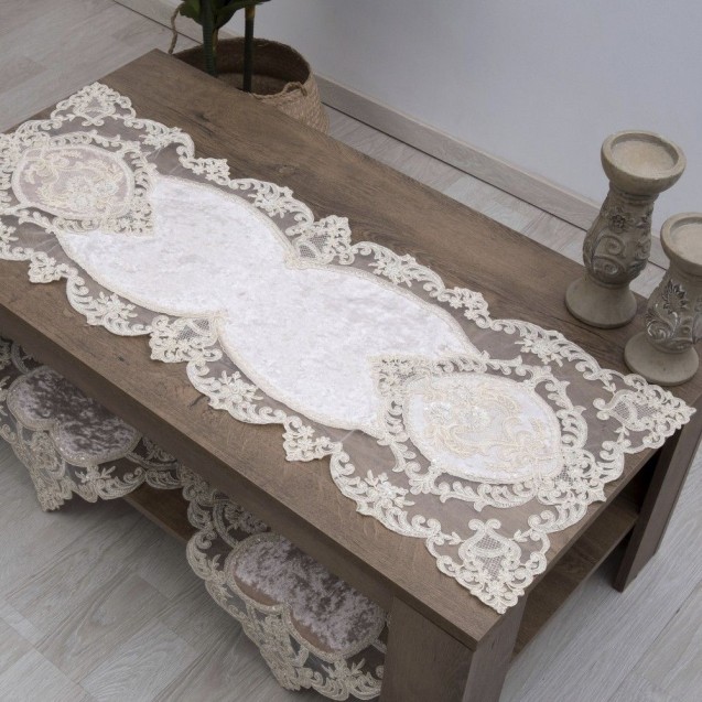 Runner Dimeco 40x160 9113 Beige Runner Dimeco 40x160 9113 Beige