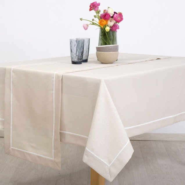 Τραπεζομάντηλο Dimeco 165x260 3917 Beige Τραπεζομάντηλο Dimeco 165x260 3917 Beige