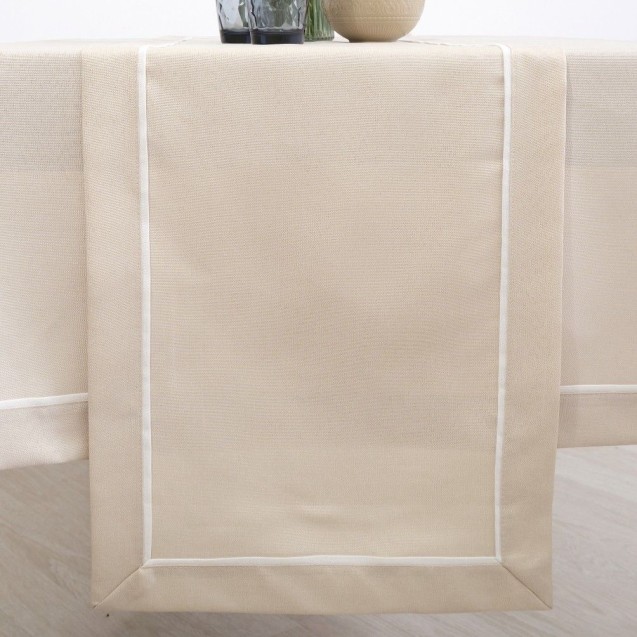 Τραπεζομάντηλο Dimeco 165x320 3917 Beige Τραπεζομάντηλο Dimeco 165x320 3917 Beige