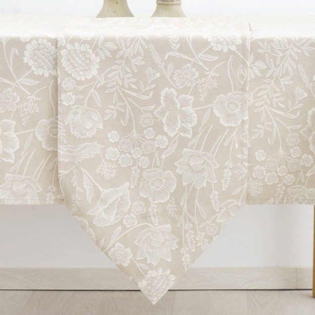 Καρέ Dimeco 90x90 8095 Beige Καρέ Dimeco 90x90 8095 Beige